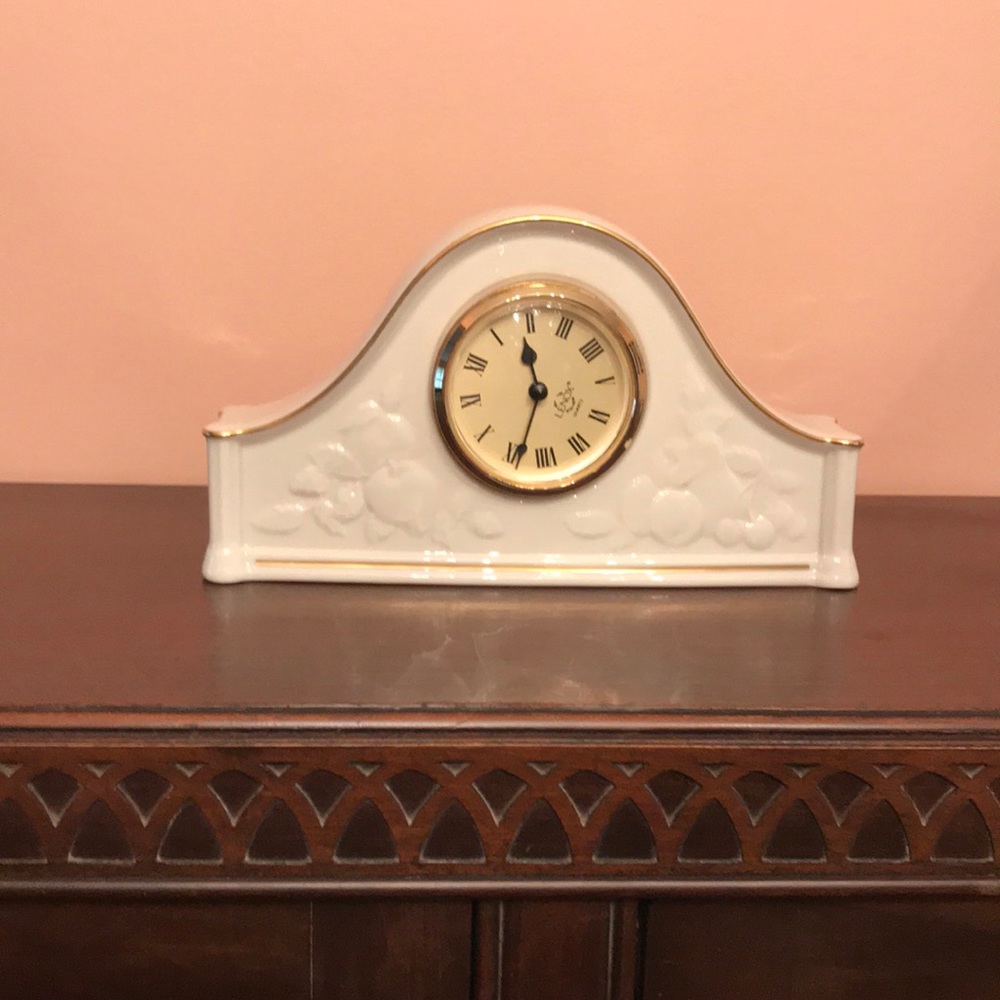 Lenox Fruits of Life Mantle Clock